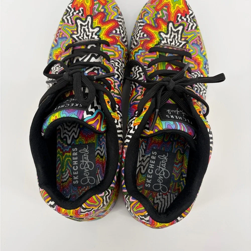 Skechers Women's Jen Stark Uno Infinite Drip Sneaker Multicolor Size 8.5 - Picture 5 of 7